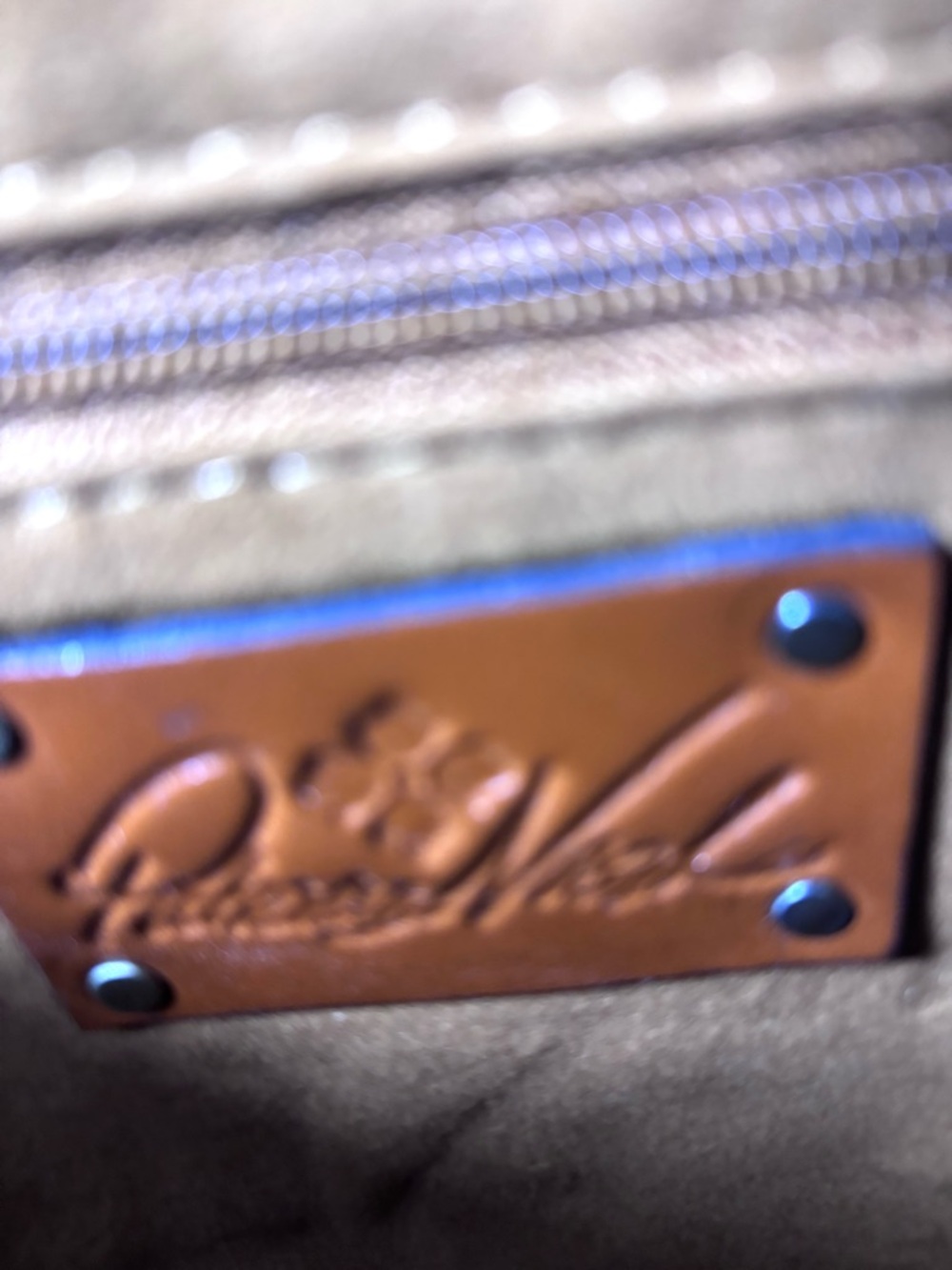 Patricia Nash Laureana Leather Sm Frame Satchel. Prairie Print. - Picture 8 of 9